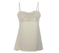 Top Spalla Stretta in Pizzo e Micromodal Tramonte Articolo Splendid 712 Avorio (4/L)