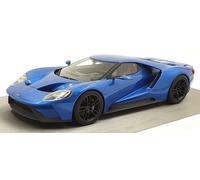 Top Speed 1/18 Scala Resina F11118 Ford Gt Mostra Auto Blu Limitata Edizione Di