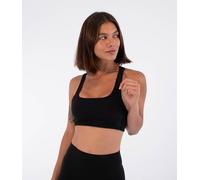 Hurley Active Racer Back Sports Bra Nero XS Donna
