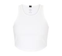 UNDER ARMOUR Top sportivo 'Rival' nero / bianco, Taglia XS
