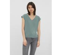Top T-Shirt stretch V-Neck basic monocolore VERO MODA donna VMFILLI NUOVO