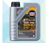 LIQUI MOLY 20787 TOP TEC 6200 0W20 C5 508.00/509.00 OLIO MOTORE AUTO 1 LITRO