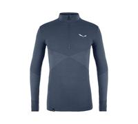 Top tecnico Salewa ZEBRU MED WARM AMR M 1/2Z (Denim scuro) XL (52 IT)