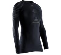 Maglia x bionic invent 4 0 a manica lunga da donna nero grigio