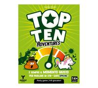 Top Ten Adventures - Gioco da Tavolo - Party Game per Adulti e Ragazzi dai 14 Anni - Gioco di Carte - 4-9 Giocatori - Durata 30min - Edizione Italiana