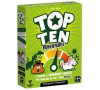 Top Ten Adventures - Gioco da Tavolo - Party Game per Adulti e Ragazzi dai 14 Anni - Gioco di Carte - 4-9 Giocatori - Durata 30min - Edizione Italiana