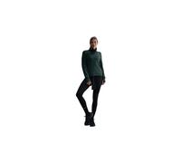 Top termico 1 2 zip nike therma fit swift element green donna
