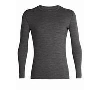 Maglietta da uomo Icebreaker Mens 200 Oasis LS Crewe Taglia: L / Colore: grigio