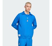 adidas Originals - Real Madrid Terrace Icons - Top da allenamento in drill color blu bird/bianco 2XL