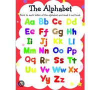 Top - The English alphabet (A-Z) is written in uppercase and lowercase, in colored letters, and this book will color the alphabet. Bottom - The Arabic ... also shown in different colors. And this book