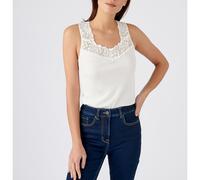 Damart Canottiera in Thermolactyl, Morbida Come la Seta T-Shirt, Bianco Sporco, L Donna
