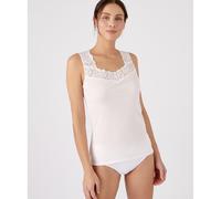 Damart - Canotta Morbida setosa Thermolactyl, da Donna, Rosa Pallido, M