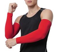 Top Tie 1 paio Manicotti a compressione Manicotti running uomo donna, Maniche per Braccio Manica di Compressione per calcio pallacanestro pallavolo
