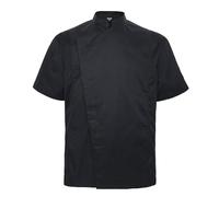 Top Tie Chef Giacca Professionale con Maniche Corte in Poliestere e Cotone Unisex, Giacca cuoco uomo