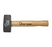 TOP TOOLS Mazzetta martello con manico in legno 1000 G Mazzetta martello da fabbro Martello Mazza