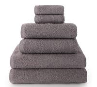 Top Towel - Combinazione - 2 Asciugamani da Bidet o Viso - 2 Asciugamani da Lavabo o Mani + 2 Asciugamani da Doccia - Set di Asciugamani - Asciugamani da Bagno 100% Cotone