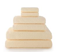 Top Towel - Plus - Set di Asciugamani da Bagno 100% Cotone: 2 da Bidet/Viso, 2 da Lavabo/Mani, 2 da Doccia