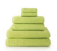 Top Towel - Plus - 2 Asciugamani da Bidet o Viso - 2 Asciugamani da Lavabo o Mani + 2 Asciugamani da Doccia - Set di Asciugamani - Asciugamani da Bagno 100% Cotone
