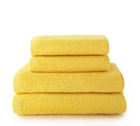 Top Towel - Plus - 2 Asciugamani da Lavabo o Mani + 2 Asciugamani da Doccia - Set di Asciugamani da Bagno - 100% Cotone