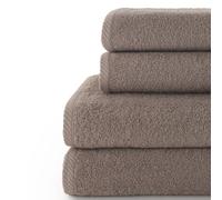 Top Towel - Plus - 2 Asciugamani da Lavabo o Mani + 2 Asciugamani da Doccia - Set di Asciugamani da Bagno - 100% Cotone
