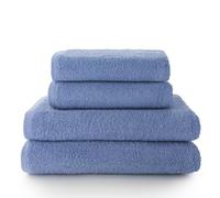 Top Towel - Plus - 2 Asciugamani da Lavabo o Mani + 2 Asciugamani da Doccia - Set di Asciugamani da Bagno - 100% Cotone