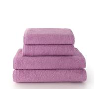 Top Towel - Plus - 2 Asciugamani da Lavabo o Mani + 2 Asciugamani da Doccia - Set di Asciugamani da Bagno - 100% Cotone