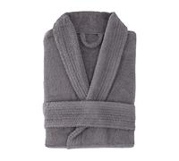 Top Towel Elegant-Accappatoio per Donna e Uomo 100% Cotone, 500 g/m² -Opzione con o Senza Cappuccio-Morbido e Assorbente per Doccia, Spa e Piscina, Grigio, XXL Unisex-Adulto