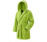 Top Towel Elegant-Accappatoio per Donna e Uomo 100% Cotone, 500 g/m² -Opzione con o Senza Cappuccio-Morbido e Assorbente per Doccia, Spa e Piscina, Color Lime, M Unisex-Adulto