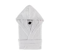 Top Towel Elegant-Accappatoio per Donna e Uomo 100% Cotone, 500 g/m² -Opzione con o Senza Cappuccio-Morbido e Assorbente per Doccia, Spa e Piscina, Bianco, XXL Unisex-Adulto