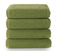 Top Towel Plus - Set di 4 Asciugamani da Bagno e Lavabo 100% Cotone | Asciugamani Morbidi, Assorbenti e Resistenti 50x100 cm | Set Ideale per Bagno Moderno