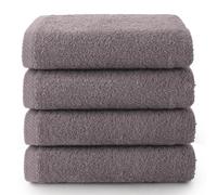 Top Towel Plus - Set di 4 Asciugamani da Bagno e Lavabo 100% Cotone | Asciugamani Morbidi, Assorbenti e Resistenti 50x100 cm | Set Ideale per Bagno Moderno