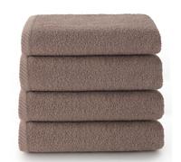 Top Towel Plus - Set di 4 Asciugamani da Bagno e Lavabo 100% Cotone | Asciugamani Morbidi, Assorbenti e Resistenti 50x100 cm | Set Ideale per Bagno Moderno