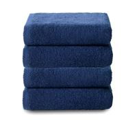 Top Towel Plus - Set di 4 Asciugamani da Bagno e Lavabo 100% Cotone | Asciugamani Morbidi, Assorbenti e Resistenti 50x100 cm | Set Ideale per Bagno Moderno