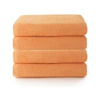 Top Towel Plus - Set di 4 Teli Doccia Grandi 100% Cotone | Teli da Bagno 70x140 cm Morbidi, Assorbenti e Resistenti | Set Ideale per Bagno Moderno