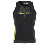 Top triathlon Plasma nero/giallo neon S