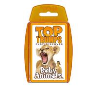 Top Trumps Baby Animals Classics Card Game, scopri alcuni fatti interessanti in questo gioco educativo ricco tra cui il peso di un gorilla, 2 più giocatori è un ottimo regalo per bambini dai 6 anni in