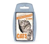 Top Trumps Cats Classics Card Game, impara fatti sul gatto del Bengala, British Shorthair e il gatto siberiano in questo gioco educativo imballato, 2 più giocatori è un ottimo regalo per bambini dai 6