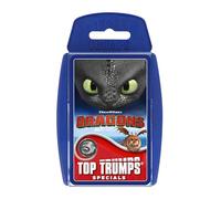 Top Trumps Come addestrare il tuo drago Gioco di viaggio educativo Gioca con singhiozzo e sdentato, compagno di viaggio fa un regalo per bambini dai 6 anni in su