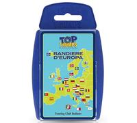 Top Trumps Giochi di Carte Bandiere di Europa Touring Club - Carte da Gioco con Trivia - Gioco per 2 o Più Giocatori - Età 6+ - Perfetto per gli Amanti della Cultura Europea
