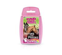 Top Trumps Gioco di carte classico con cavalli e pony e unicorni, impara fatti su Falabella, Shetland e l'andaluso in questo gioco educativo, regalo e giocattolo per ragazzi e ragazze dai 4 anni in su