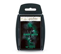 Top Trumps Harry Potter Dark Magic Specials, gioco di carte Gioca con Voldemort, Bellatrix Lestrange, Barty Crouch Jr e Draco Malfoy, educativo per 2 più giocatori è un ottimo regalo per bambini dai 6