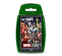 Top Trumps Marvel Cinematic Universe Volume 2 Gioco di carte speciale, Gioca con Spider-Man, Capitan America e Scarlet Witch, Gioco di viaggio educativo, è un ottimo regalo per bambini dai 6 anni in s