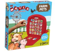 Top Trumps Match Farm Pets The Crazy Cube Game, Play with 15 of your favourite f