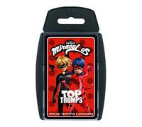 Winning Moves- Top Trumps Miraculous: Tales of Ladybug Noir Cat Gioco di società, Colore, 63506