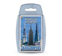 Top Trumps Skyscrapers Classics Card Game, impara fatti sul Burj Khalifa, The Shard e l'Empire State Building in questo gioco educativo imballato, regalo e giocattolo per ragazzi e ragazze dai 6 anni