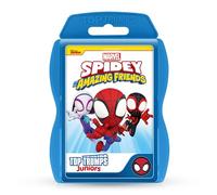 Top Trumps Spidey & Friends Junior - Gioco di carte 5 in 1 per bambini dai 3 anni in su, 2 giocatori, gioco da viaggio portatile, memoria, strategia, gioco educativo, multicolore, unisex, edizione