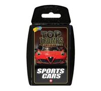 Top Trumps Sport Cars Classics Card Game, Scopri fatti interessanti in questo gioco educativo ricco tra cui la velocità massima del Pagani Huayra, 2 più giocatori è un grande regalo per bambini dai 6