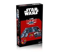 Top Trumps Star Wars Battle Mat Gioco di carte, Gioca con i tuoi personaggi preferiti tra cui Luke Skywalker, Yoda, Darth Vader, Principessa Leia e Chewbacca, Gioco educativo per bambini dai 6 anni in