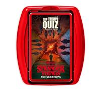 Top Trumps Stranger Things: Giochi a Quiz - Trivia Quiz - Giochi per Teen - Grandi Giochi di Viaggio e Giochi di Viaggio su Strada - Giochi Trivia Outdoor - Giochi per Famiglie per Ragazzi e Adulti 2+