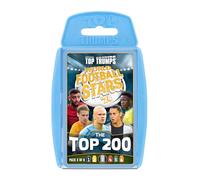 Top Trumps World Football Stars Top 200 carte da gioco per bambini dai 6 anni in su, gioca con Haaland, Benzema, Otamendi e Navas, regalo educativo per bambini dai 6 anni in su